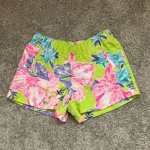 Lilly Pulitzer Lilo Linen Shorts Medium